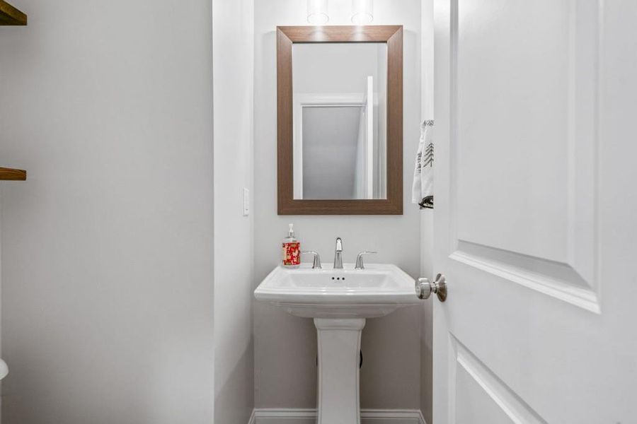 Furnished interior view inside a new home in Millcroft Townhomes, Buford (Image 27).
