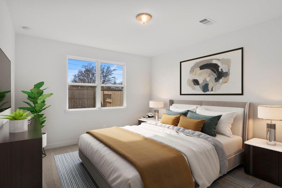 Furnished interior view inside a new home in Blue Heron Estates, Mont Belvieu (Image 7).