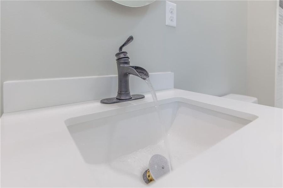 Close-up of interior finishes inside a home in , Menlo (Image 8).