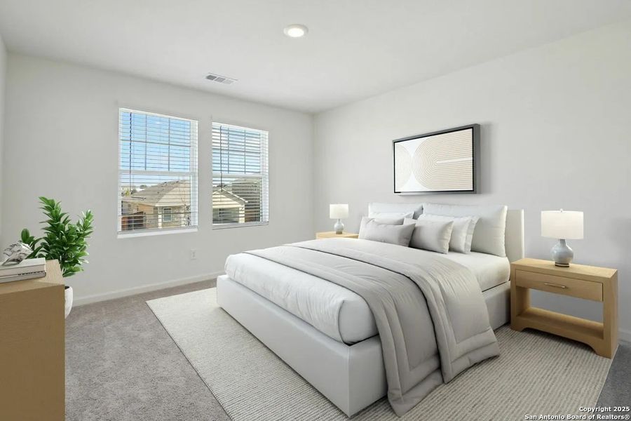Furnished interior view inside a new home in Saddlebrook Ranch, Schertz (Image 10).