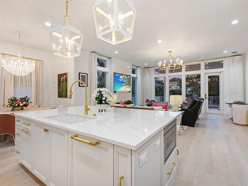 Furnished interior view inside a new home in , Sarasota (Image 51).