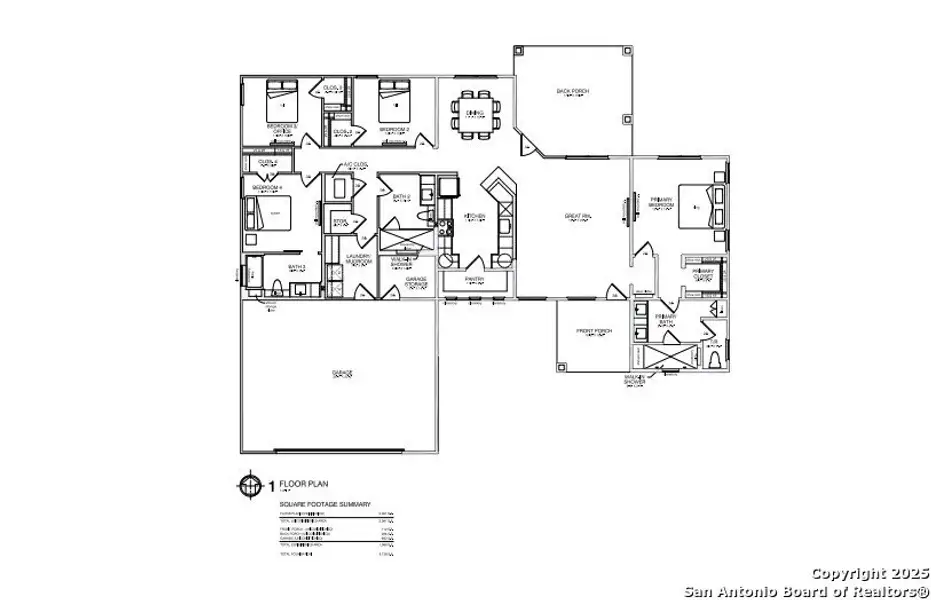 2D floor plan layout of this home in , La Vernia, TX (Image 3). 2D floor plan layout of this home in , La Vernia, TX (Image 3).