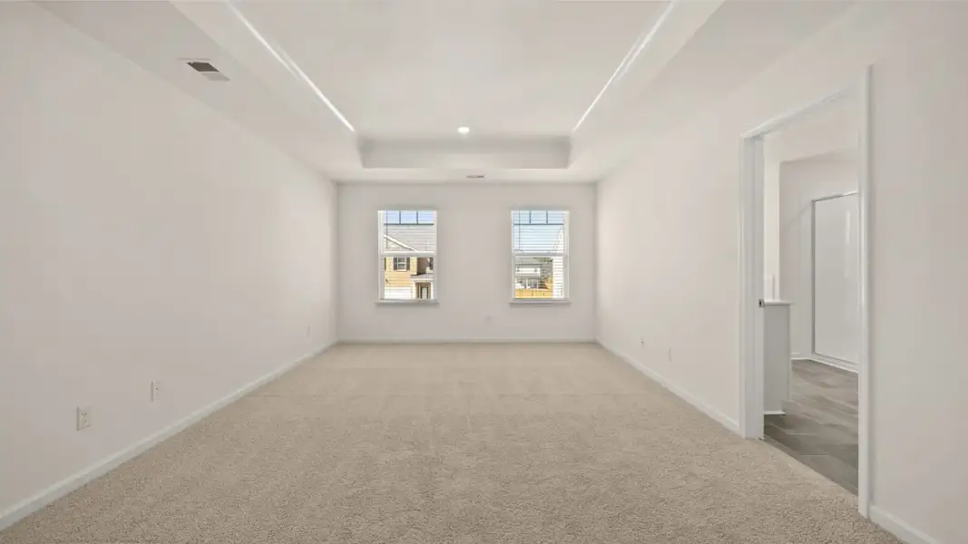 Spacious, unfurnished interior of a new home in The Highlands at Cedar Hill Landing, Navassa (Image 16).