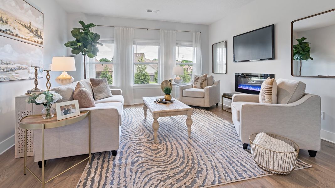 Furnished interior view inside a new home in Shiloh Springs, Jackson (Image 7).