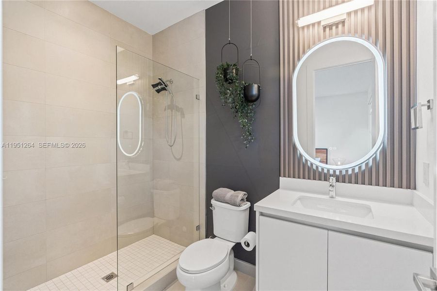 Furnished interior view inside a new home in , Weston (Image 76).