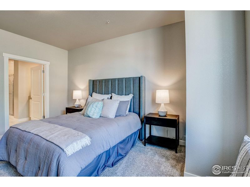 Furnished interior view inside a new home in The Lakes at Centerra - Discovery, Loveland (Image 13).