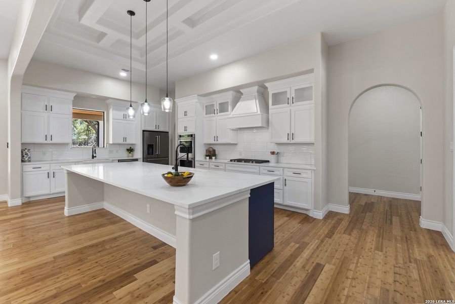 Furnished interior view inside a new home in , New Braunfels (Image 20).