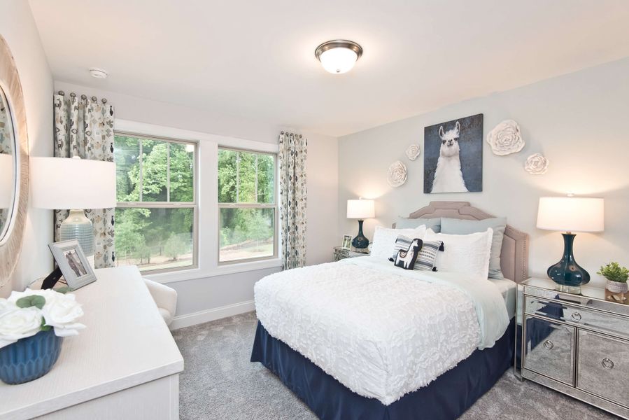 Johnson floorplan modeled at Bethany Manor in Snellville, GA.