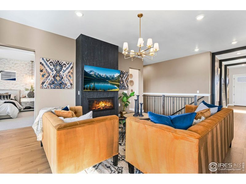 Furnished interior view inside a new home in , Fort Collins (Image 21).