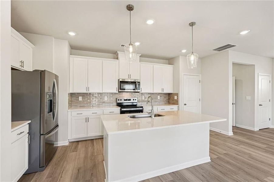 Furnished interior view inside a new home in Hawthorne Station, College Park (Image 13). Furnished interior view inside a new home in Hawthorne Station, College Park (Image 13).