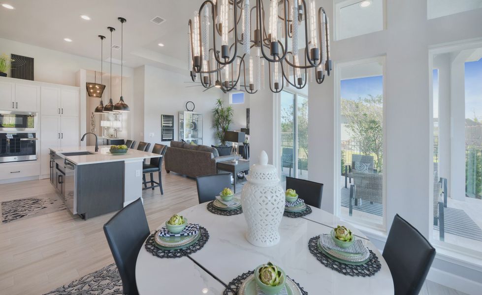 Furnished interior view inside a new home in Mosaic, Daytona Beach (Image 24). Furnished interior view inside a new home in Mosaic, Daytona Beach (Image 24).