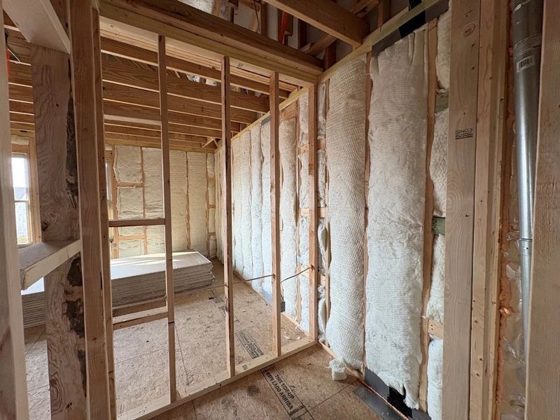 In-progress construction of a new home in Rolling Glen, Hutto, TX (Image 23).