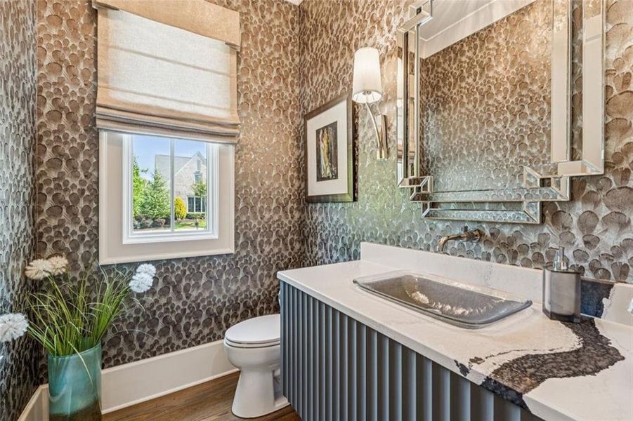 Furnished interior view inside a new home in , Alpharetta (Image 14).