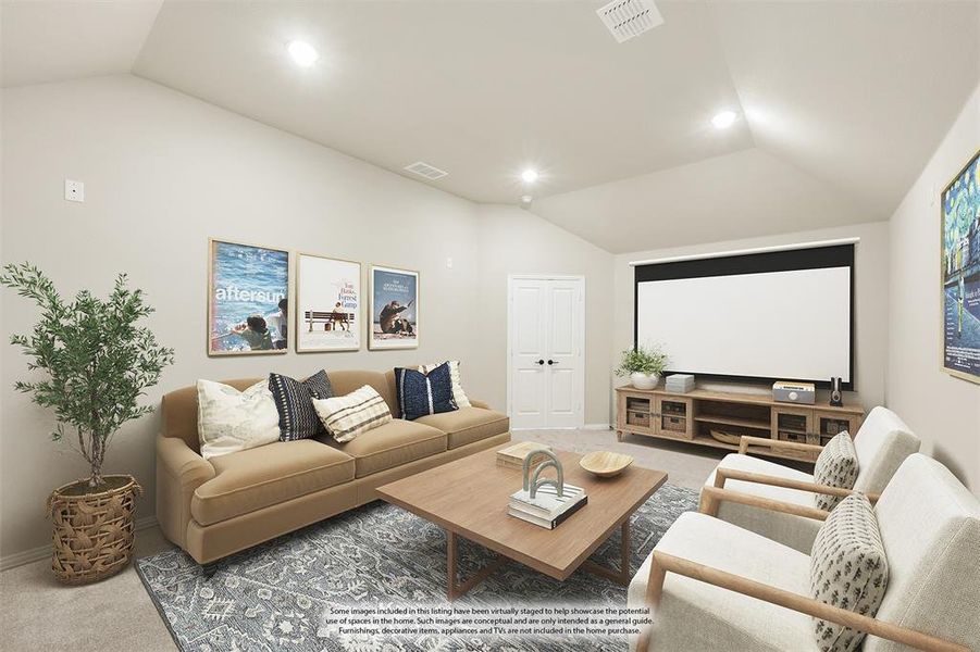 Furnished interior view inside a new home in Timberbrook 3B-4A, Justin (Image 18). Furnished interior view inside a new home in Timberbrook 3B-4A, Justin (Image 18).