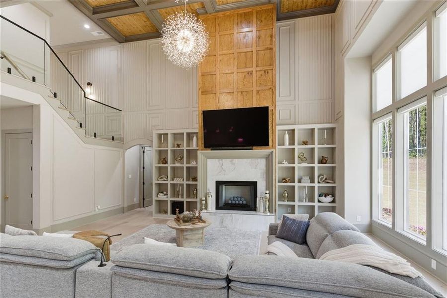 Furnished interior view inside a new home in , Tyrone (Image 70).