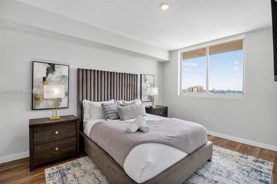 Furnished interior view inside a new home in , Miami (Image 8). Furnished interior view inside a new home in , Miami (Image 8).