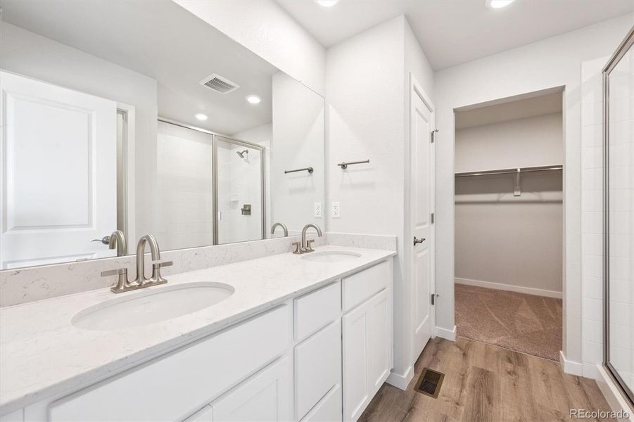 Furnished interior view inside a new home in Legato, Commerce City (Image 6). Furnished interior view inside a new home in Legato, Commerce City (Image 6).