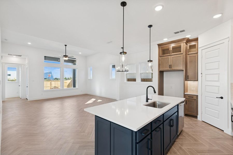 Furnished interior view inside a new home in , Katy (Image 14). Furnished interior view inside a new home in , Katy (Image 14).