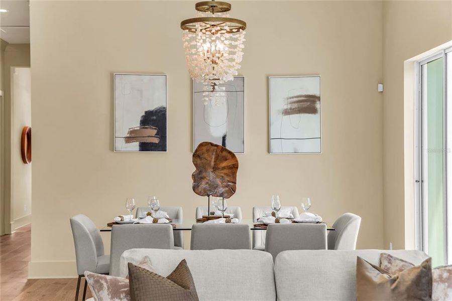 Furnished interior view inside a new home in , Orlando (Image 14). Furnished interior view inside a new home in , Orlando (Image 14).