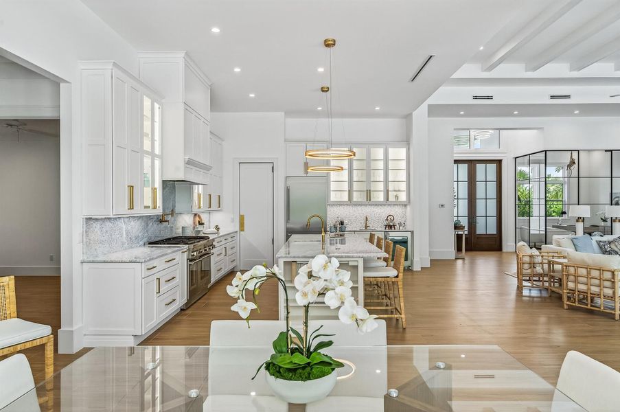 Furnished interior view inside a new home in , Vero Beach (Image 10).