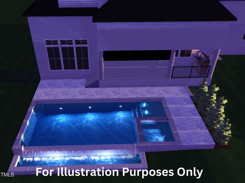 Pool Rendering 3 - Lot 11