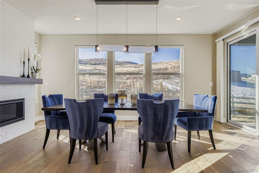 Furnished interior view inside a new home in , Parker (Image 10).