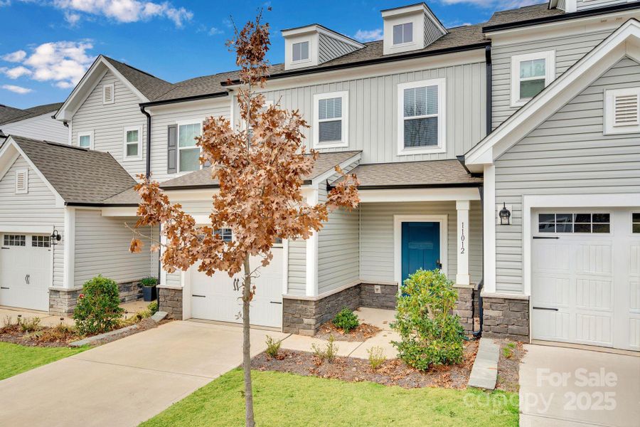 Front exterior of a new home in , Charlotte, NC, highlighting curb appeal (Image 24). Front exterior of a new home in , Charlotte, NC, highlighting curb appeal (Image 24).