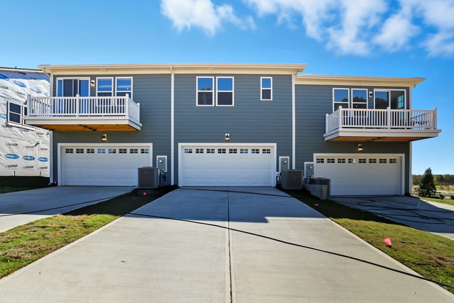 Representative exterior photo of a completed home built from the Shelby by Mattamy Homes in Westfall, Gastonia, NC (Image 24).