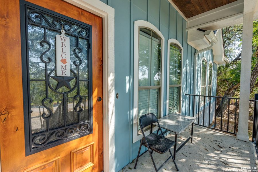 Exterior details and patio area of a home in , Canyon Lake (Image 3). Exterior details and patio area of a home in , Canyon Lake (Image 3).