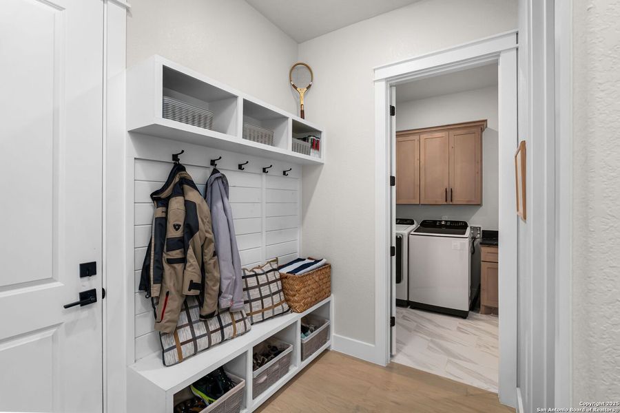 Furnished interior view inside a new home in , New Braunfels (Image 10).