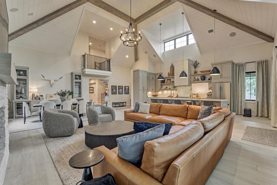 Furnished interior view inside a new home in , Montgomery (Image 30).