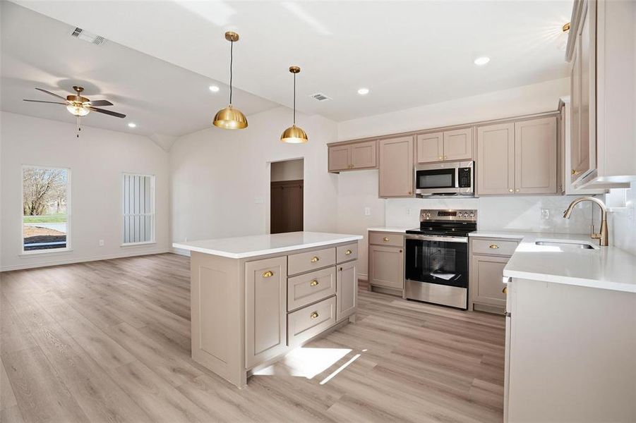 Furnished interior view inside a new home in , Whitney (Image 8).