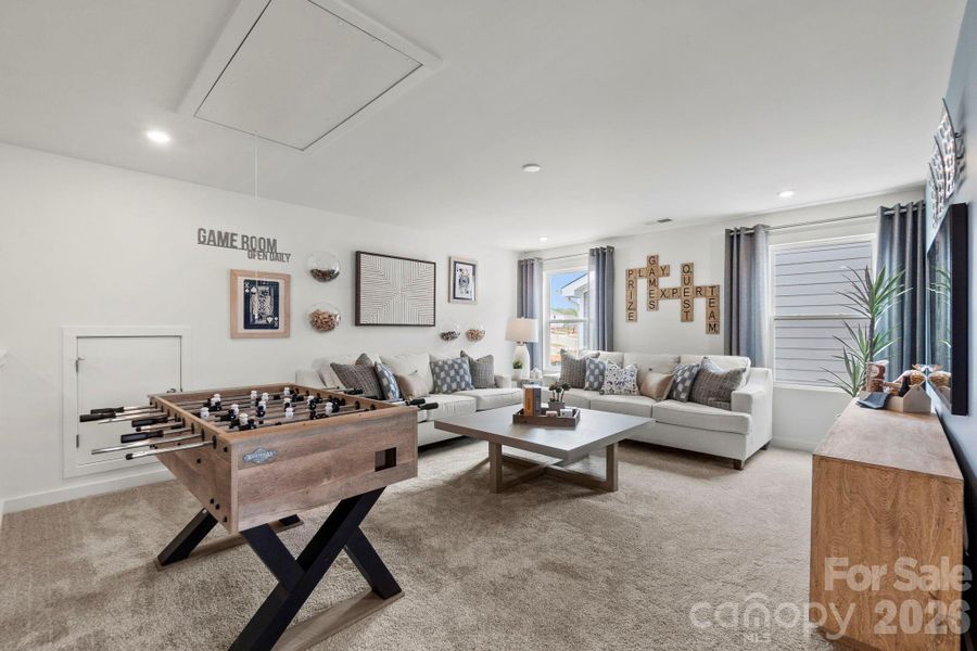 Furnished interior view inside a new home in Grants Landing, Salisbury (Image 14).