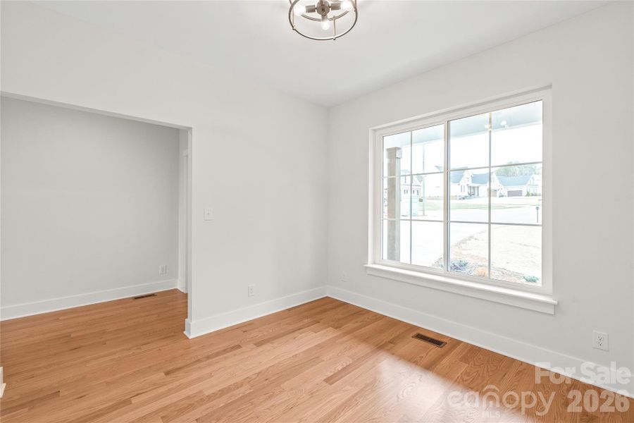 Spacious, unfurnished interior of a new home in , Hickory (Image 35).