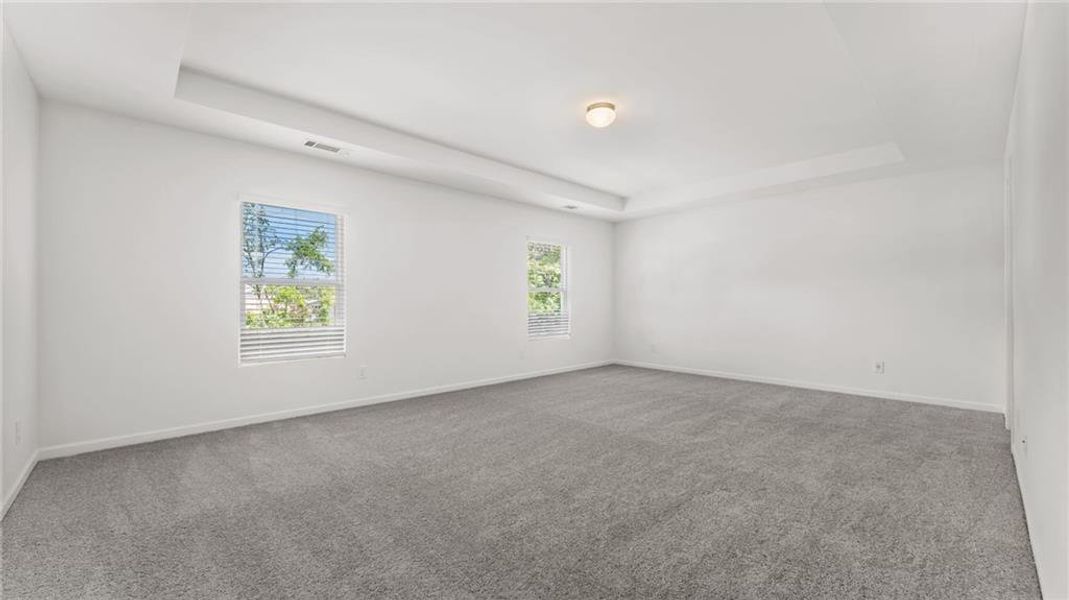 Spacious, unfurnished interior of a new home in Owen Preserve, Canton (Image 17).