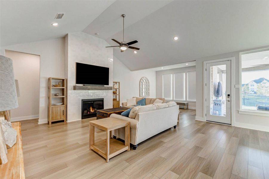 Furnished interior view inside a new home in , Fulshear (Image 17). Furnished interior view inside a new home in , Fulshear (Image 17).