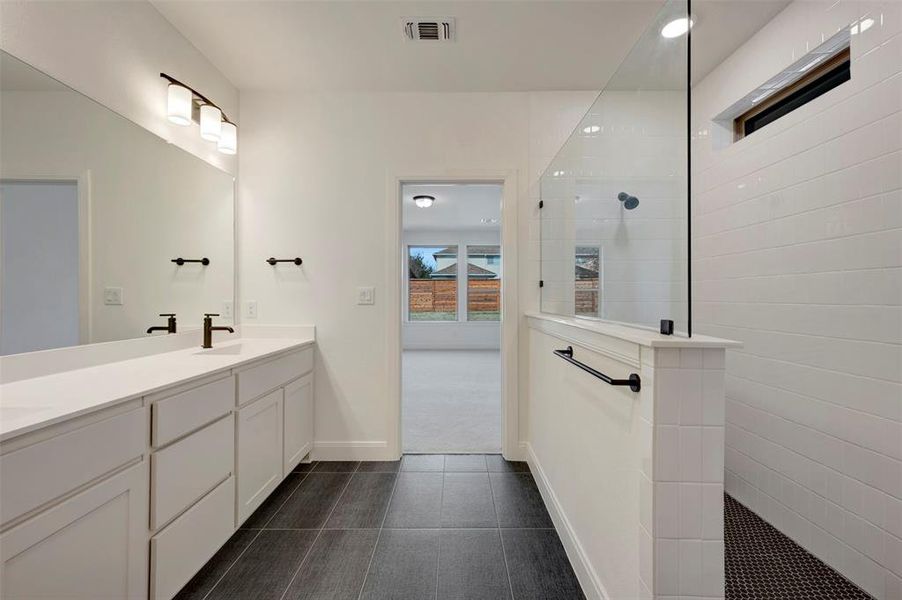 Furnished interior view inside a new home in Solterra - Garden Series, Mesquite (Image 13).