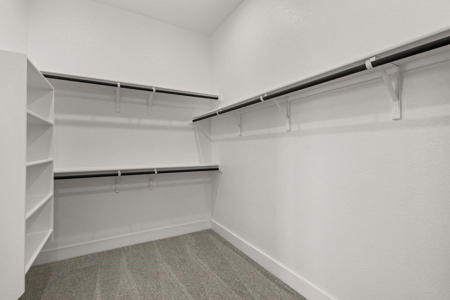 Walk-in Closet in Primary Bedroom