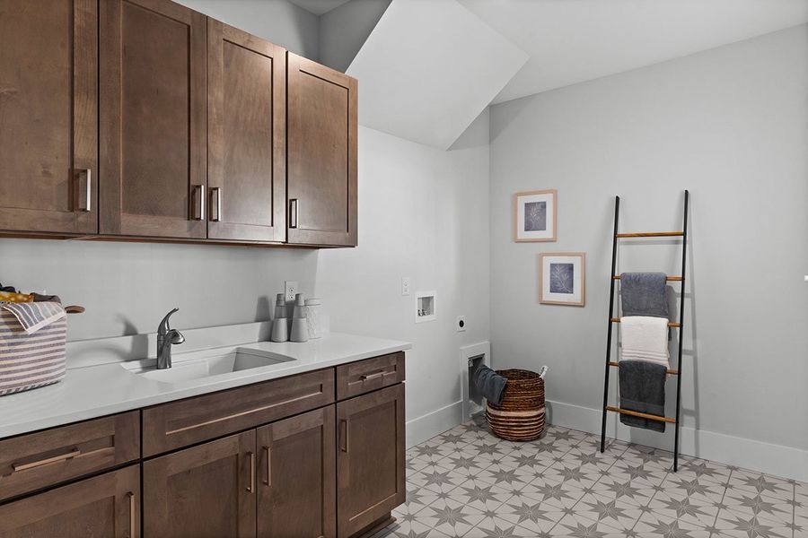 Representative furnished interior of a home built from the The Emerson by RobuckHomes in Stonehedge, Leesville (Image 34).