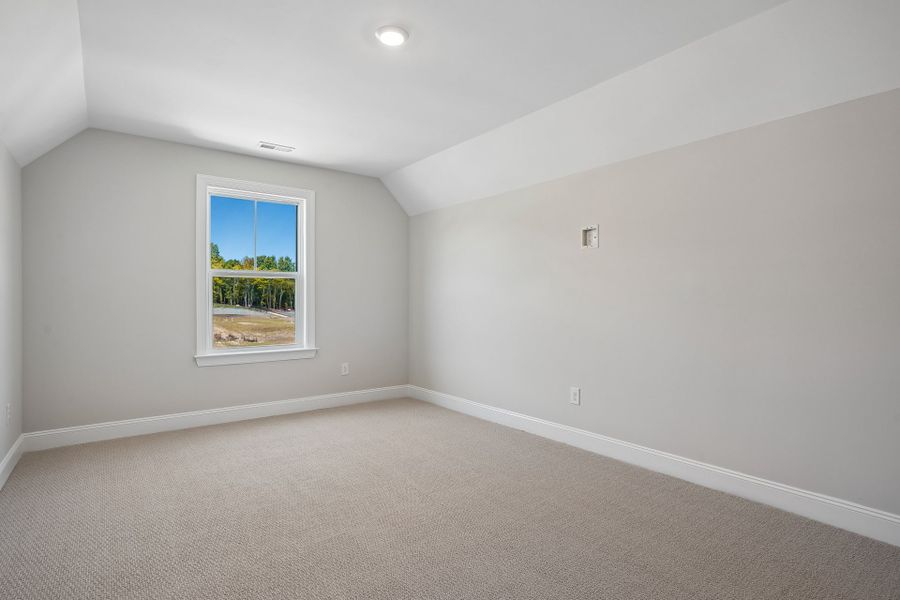 Representative unfurnished interior of a home built from the Fontana by Caruso Homes in Blue Run, Raleigh (Image 29).