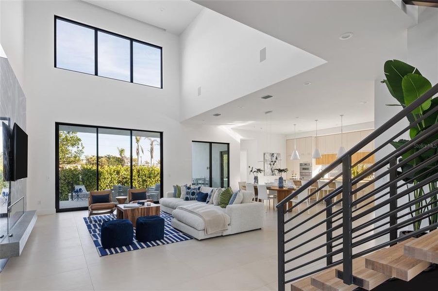 Furnished interior view inside a new home in , Sarasota (Image 34).