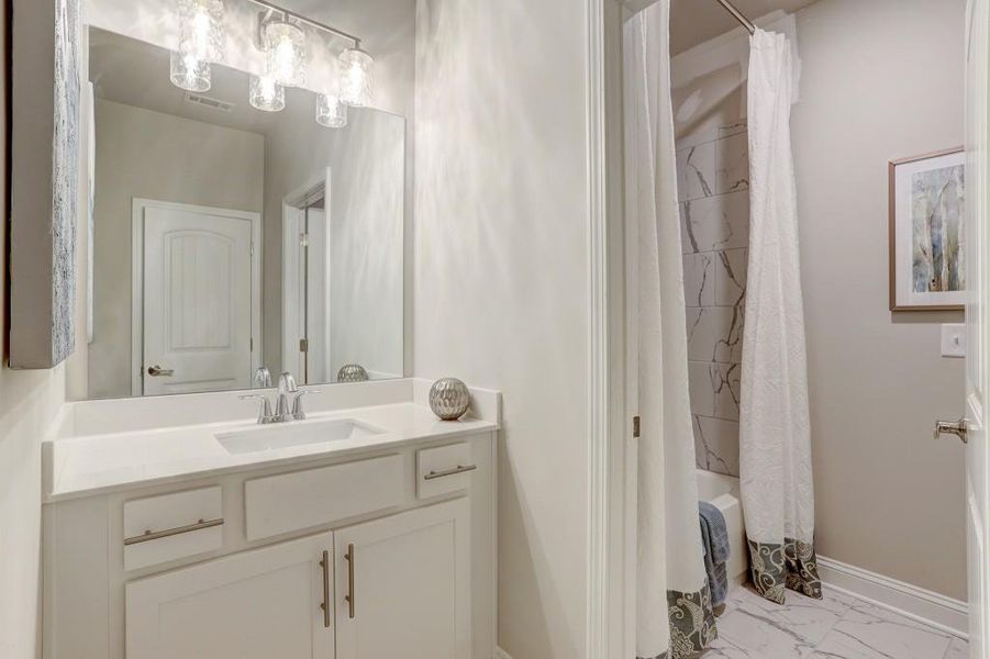 Furnished interior view inside a new home in Terraces at Paravel, Acworth (Image 32).