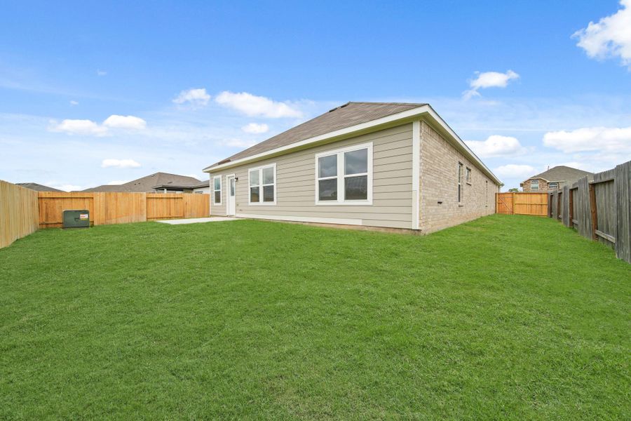 Exterior details and patio area of a home in Bayou Bend, Angleton (Image 2). Exterior details and patio area of a home in Bayou Bend, Angleton (Image 2).
