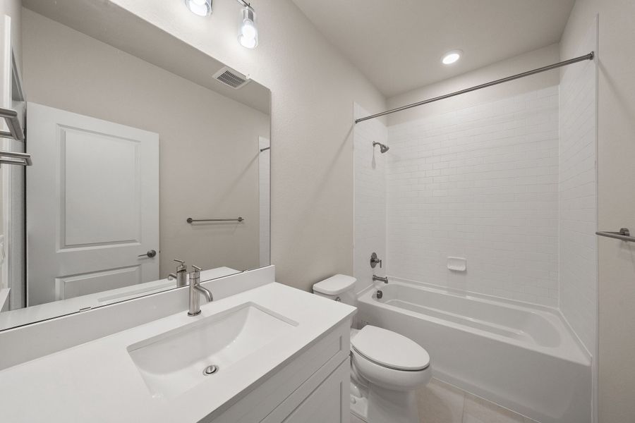 Furnished interior view inside a new home in Berkeley Villas, Denver (Image 10).