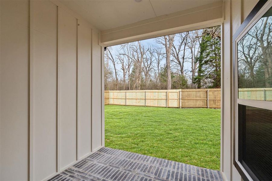 Exterior details and patio area of a home in , Trinidad (Image 27).