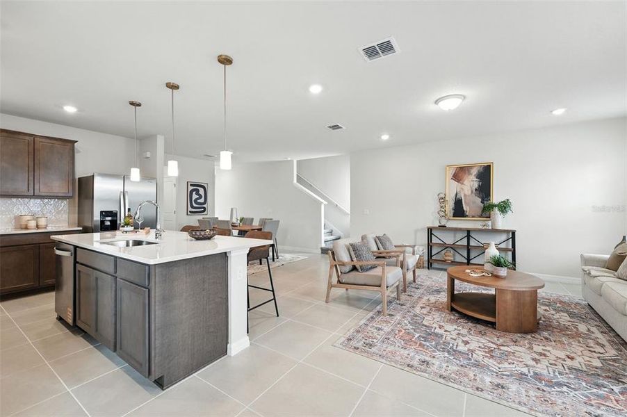 Furnished interior view inside a new home in Amelia Groves, St. Cloud (Image 13). Furnished interior view inside a new home in Amelia Groves, St. Cloud (Image 13).