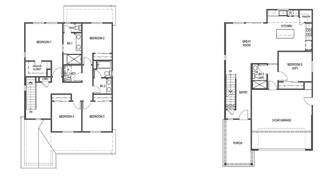 2D floor plan layout for the 1874 by D.R. Horton in Palm Bay, Palm Bay, FL (Image 3). 2D floor plan layout for the 1874 by D.R. Horton in Palm Bay, Palm Bay, FL (Image 3).