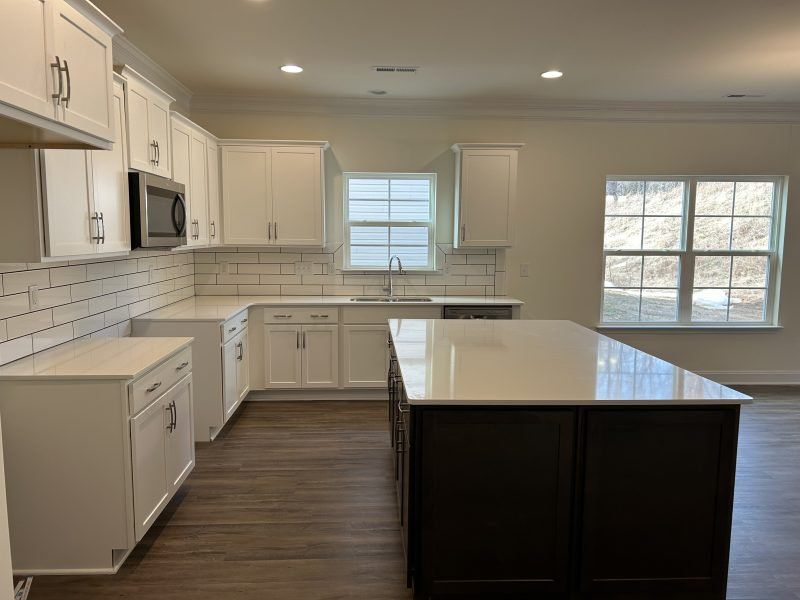Furnished interior view inside a new home in Miller's Reserve, Winston-Salem (Image 7).