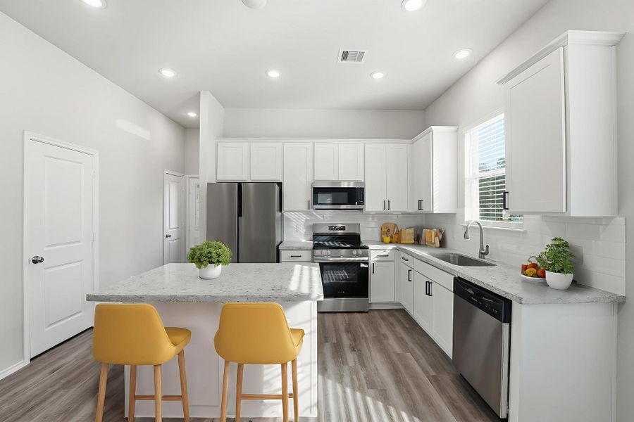 Furnished interior view inside a new home in , Montgomery (Image 16).