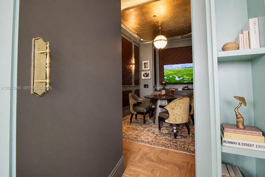 Furnished interior view inside a new home in , Miami (Image 7).